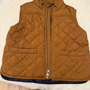 Crewcuts Black Quilted Vest
